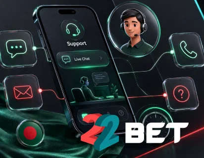 22Bet app Customer Support