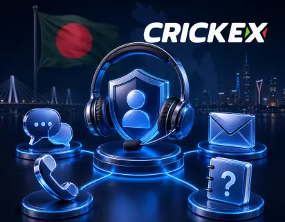 Crickex app Customer Support